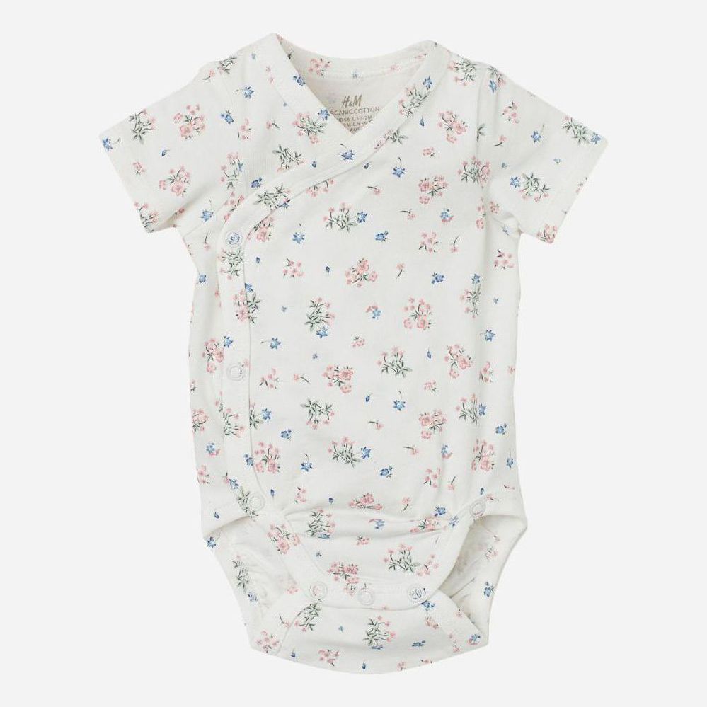 

Боди-футболка H&M 3563517 68 см Белая
