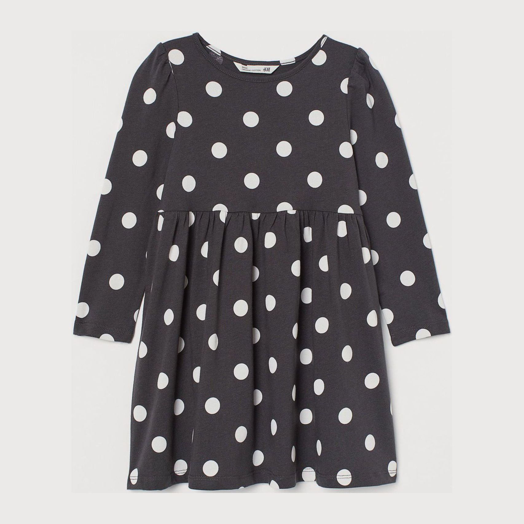 

Платье H&M 94301662 98-104 см Темно-серое