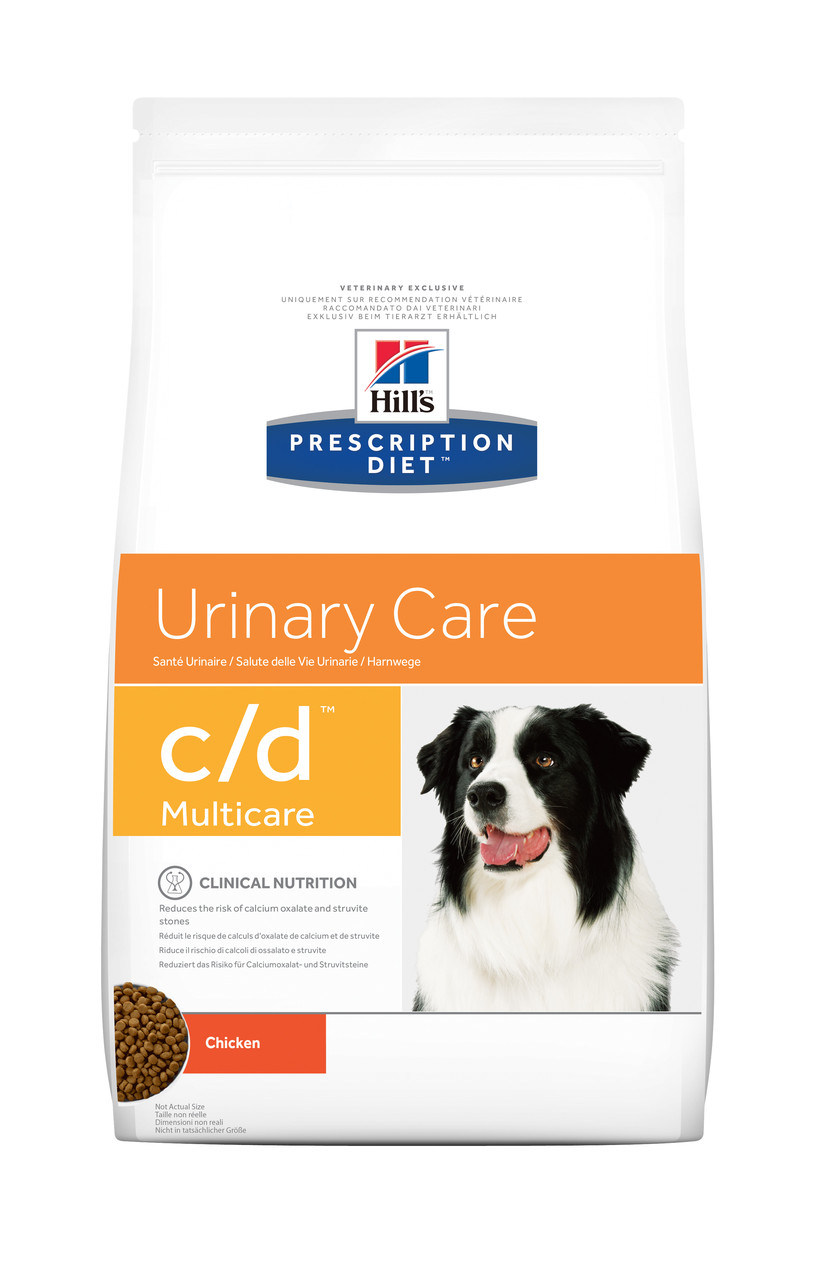 

Сухой корм Hill's PD c/d Multicare Urinary для собак профилактика струвитов с курицей, 2 кг