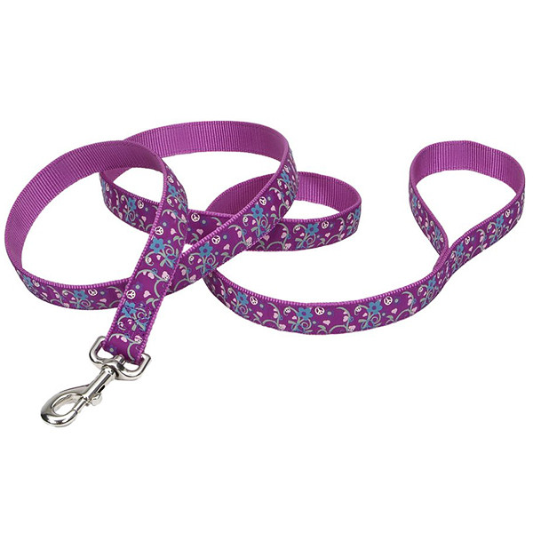 

Поводок Coastal Pet Attire Ribbon для собак, 1,6смХ1,2м, орхидея