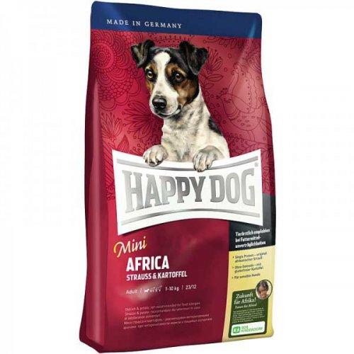 

Сухой корм HAPPY DOG Mini AFRICA для собак мелких пород, 4 кг