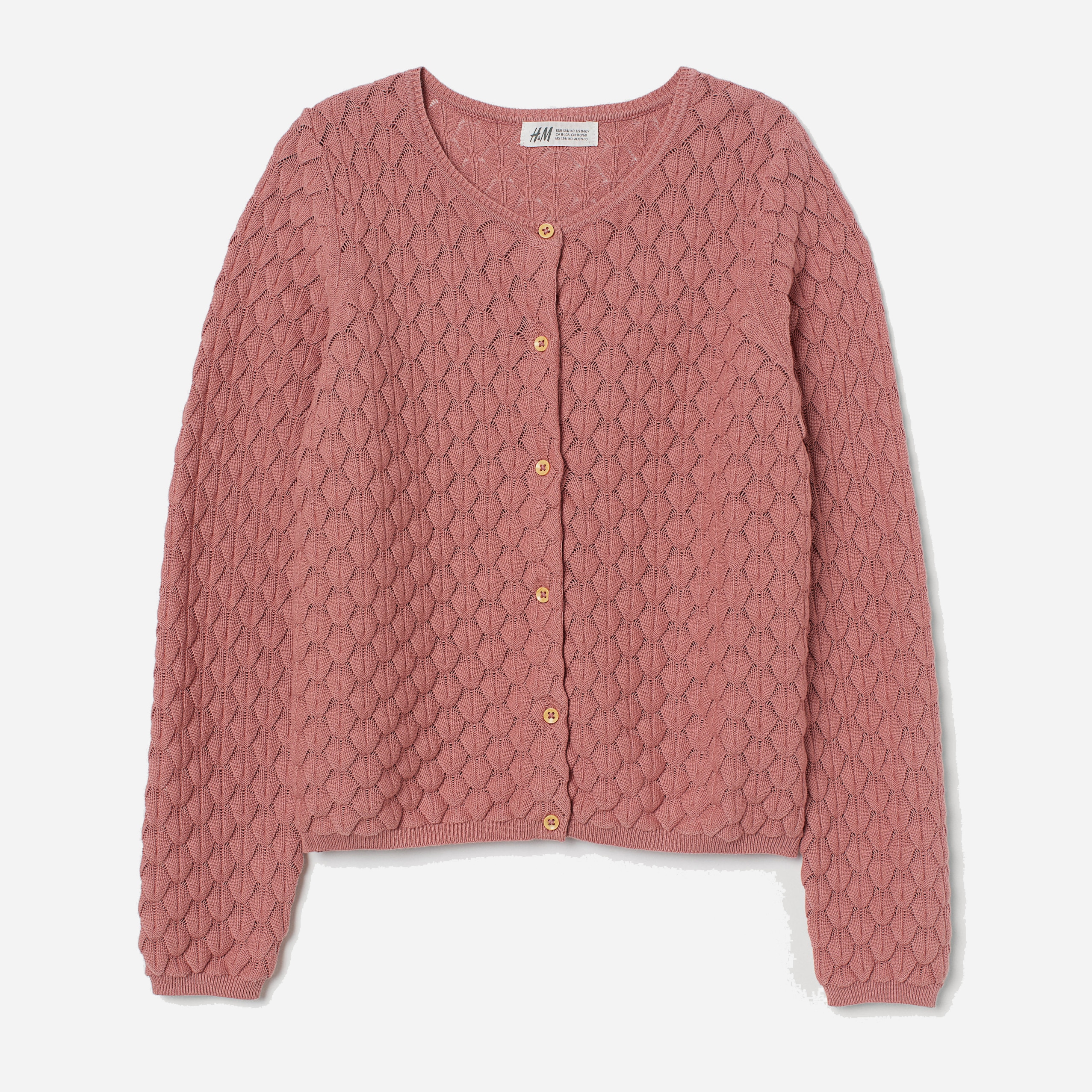 

Кардиган H&M 0855408 1 170 см Розовый