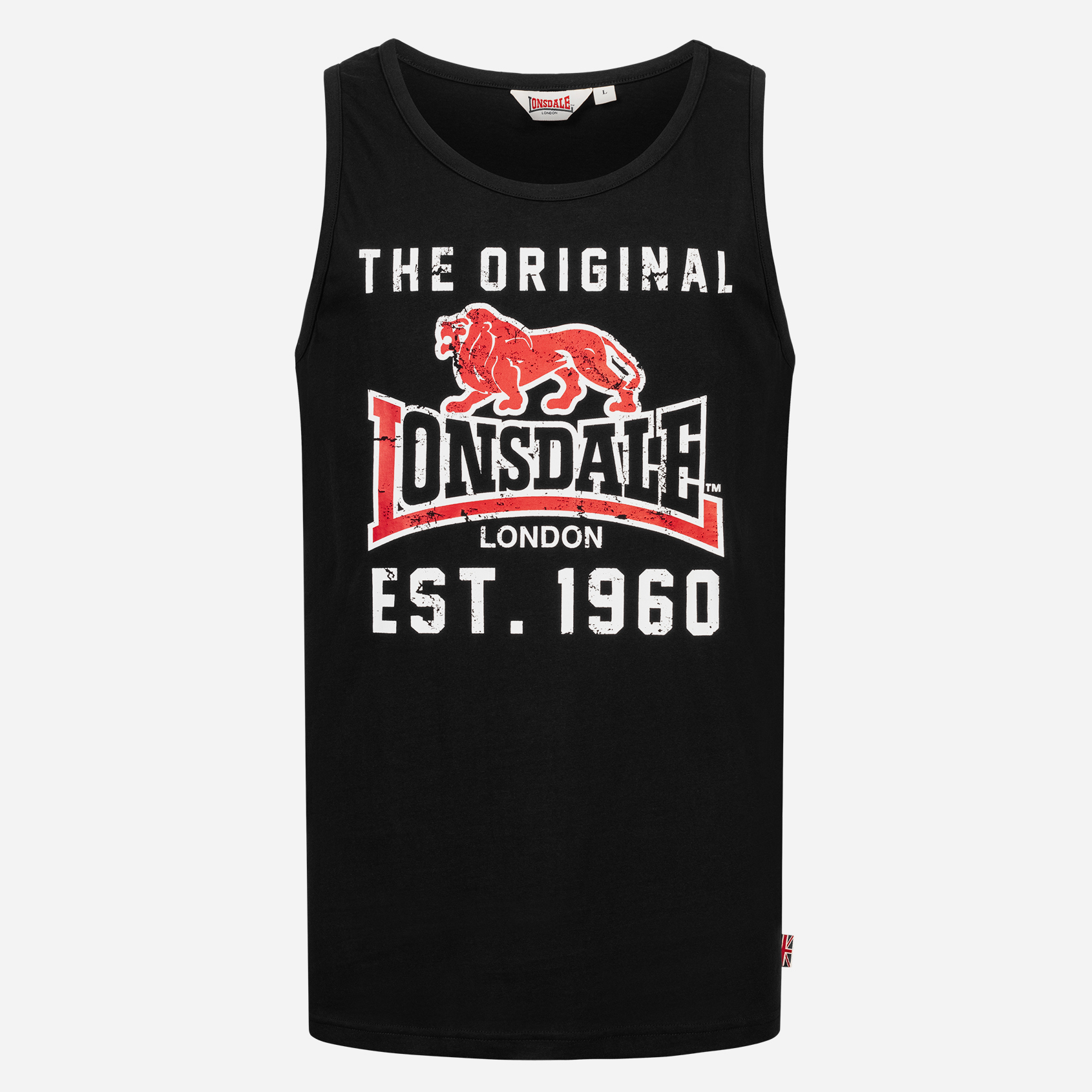 

Майка Lonsdale Leece 117015-1000 S Black