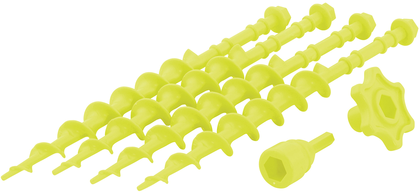 

Колышки Outwell Power Peg 31 см 4 шт Luminous Green (928880)