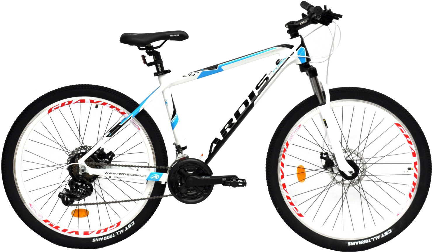 

Велосипед Ardis Extreme FW 17.5" 26" 2021 Бело голубой (02413-Б)