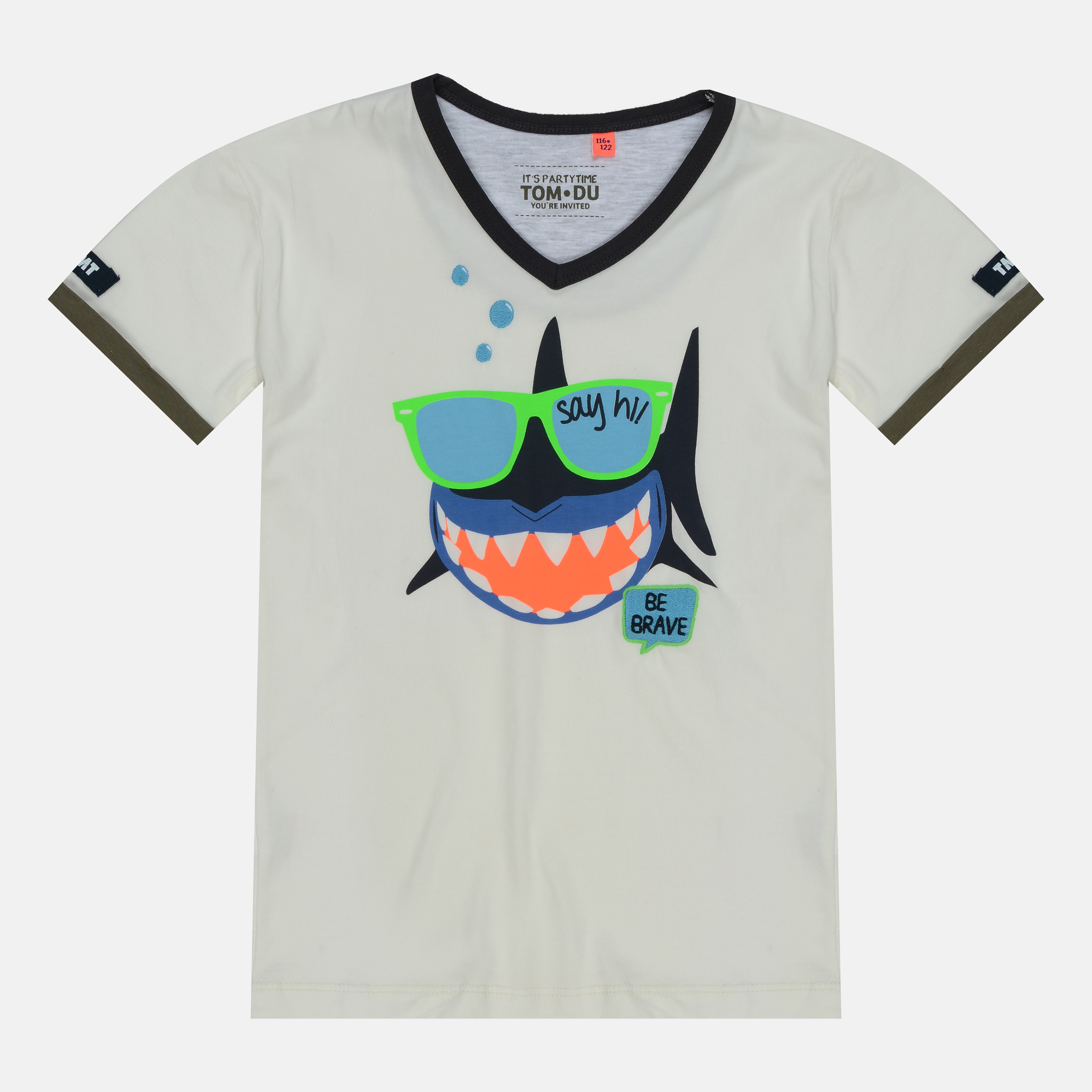 

Футболка Tom-Du VASCO 116-122 см Белая