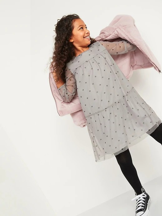 

Плаття Old Navy 116-122 см сіре в горох
