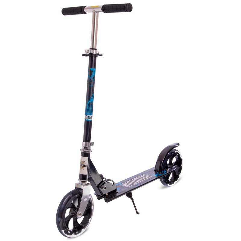 

Самокат для детей SCOOTER (возраст 5+) черный DG-109-B