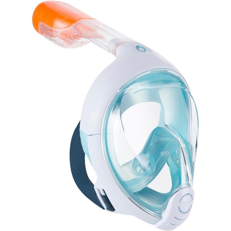 

Маска для Плавания, Ныряния, Снорклинга ORIGINAL Subea Easybreath для детей 6-10 лет XS голубая 8549879