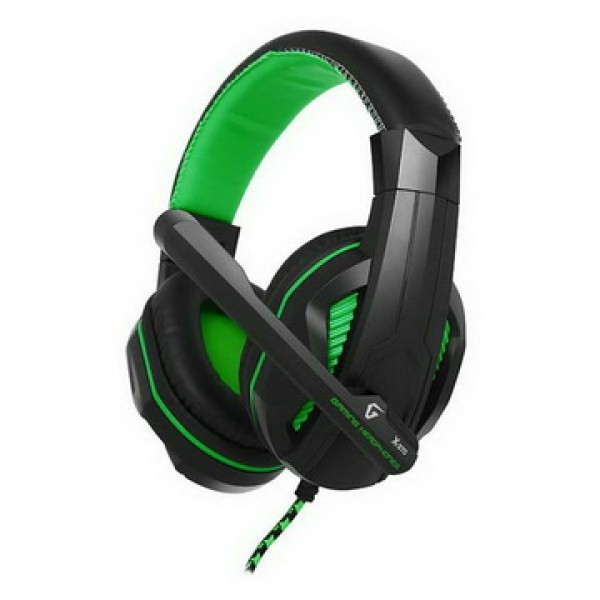 

Гарнитура Gemix X-370 Black/Green (04300098)