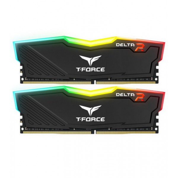 

DDR4 2x4GB/3000 Team T-Force Delta Black RGB (TF3D48G3000HC16CDC01)