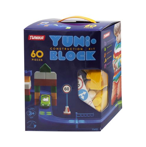 

Конструктор детский "YUNI-BLOCK" 60 детали Юника. 36611