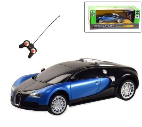 

Машинка "Bugatti Veyron" из серии "Автопром" на радиоуправлении, синий Автопром. 37465