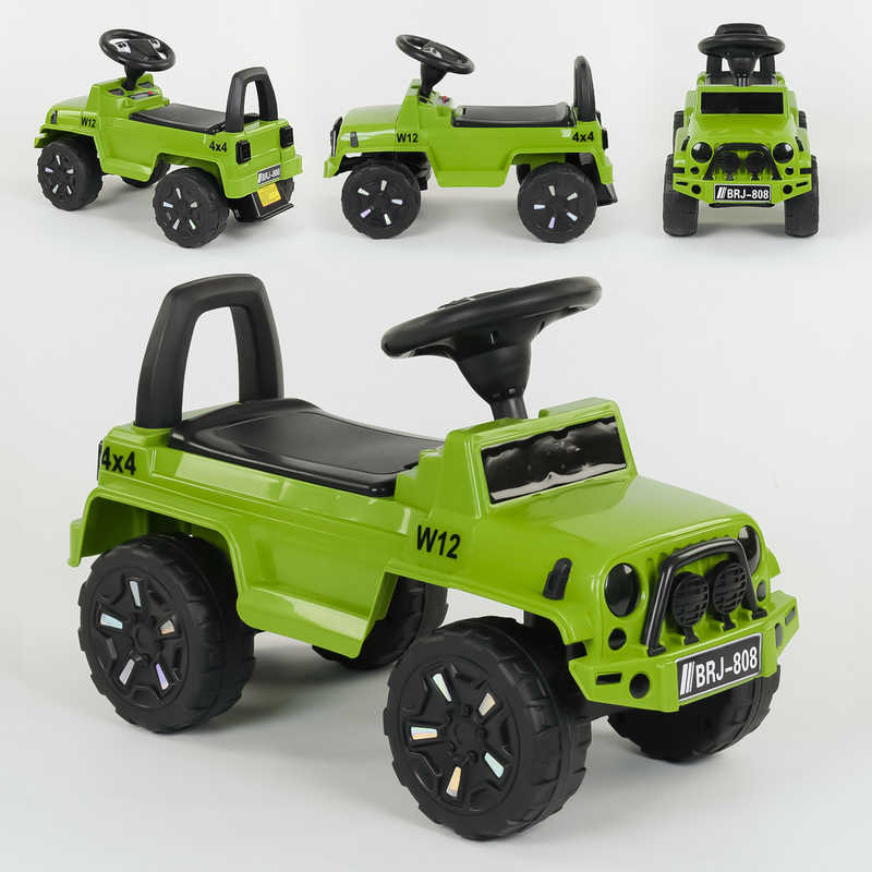 

Машина-Толокар JOY световые эффекты, багажник, зеленый 808 G-8001 (4)