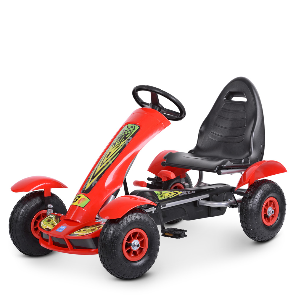 

Детский педальный карт Bambi М 1450-3 красный
