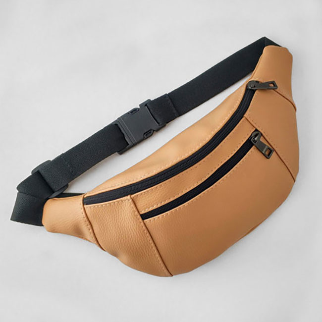 

Бананка Presentville BUMBAG экокожа ореховый
