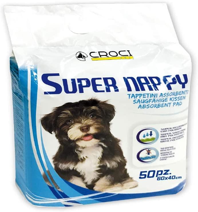

Одноразовые пеленки для собак Croci Super nappy 60*40 см (50шт/уп)