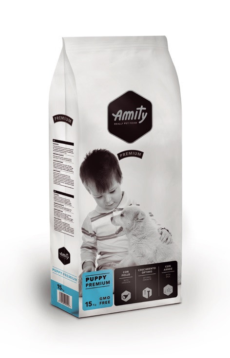 

Сухой корм для щенков всех пород AMITY Puppy 15 кг