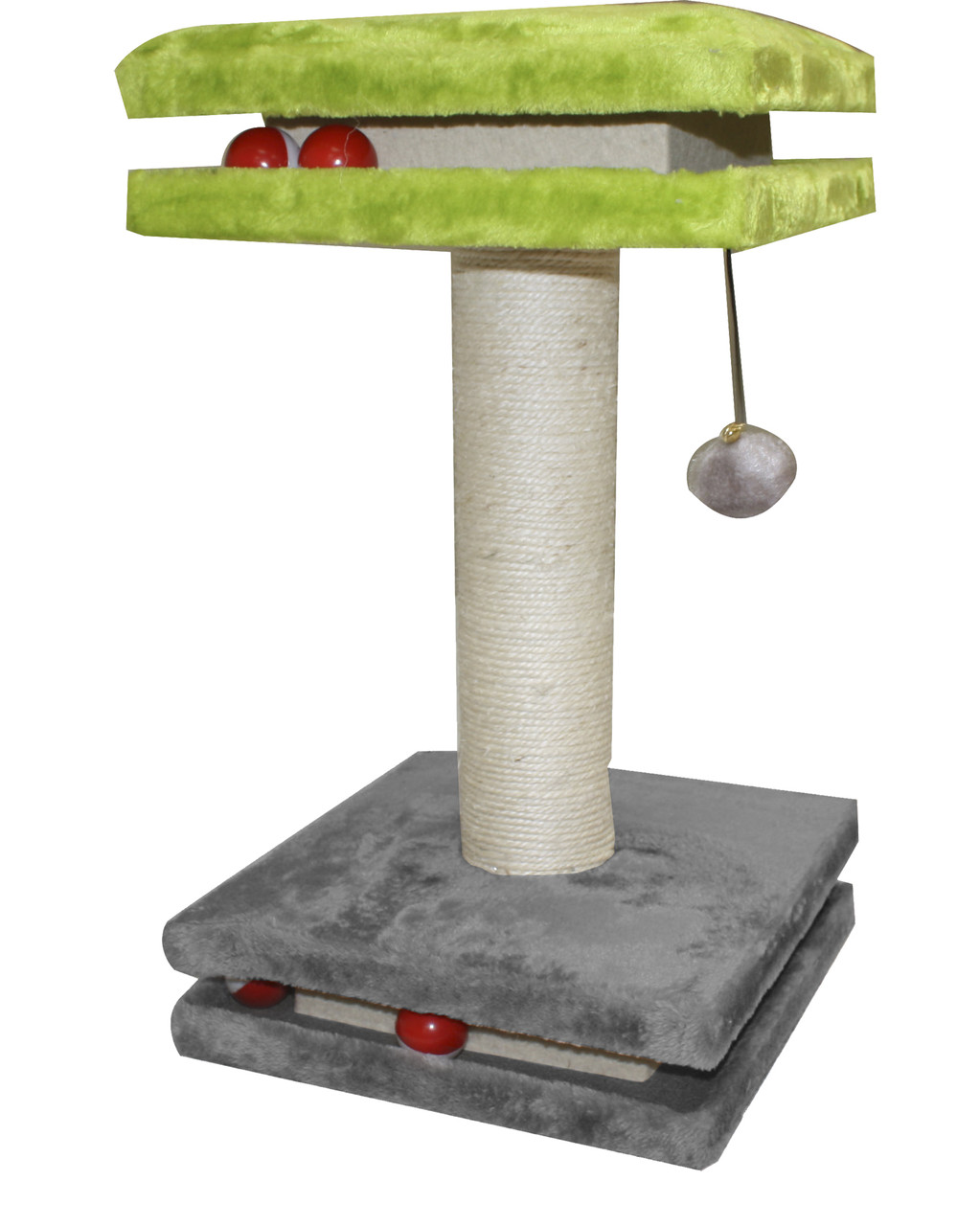 

Когтеточка этажерка с шариками CROCI Interactive Floors 35*35*50 см