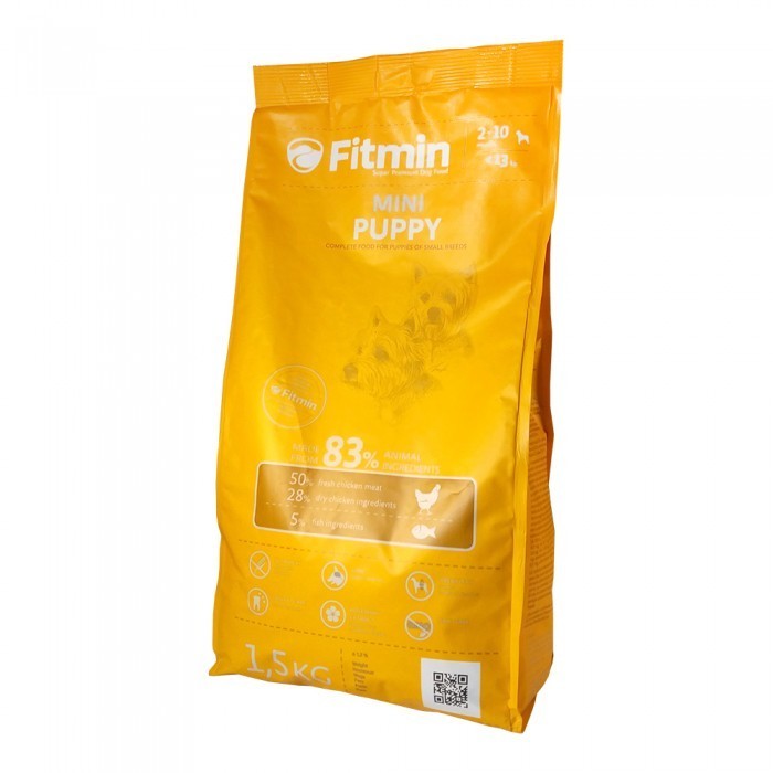 

Сухой корм для щенков мелких пород Fitmin Dog Mini Puppy 1,5 кг