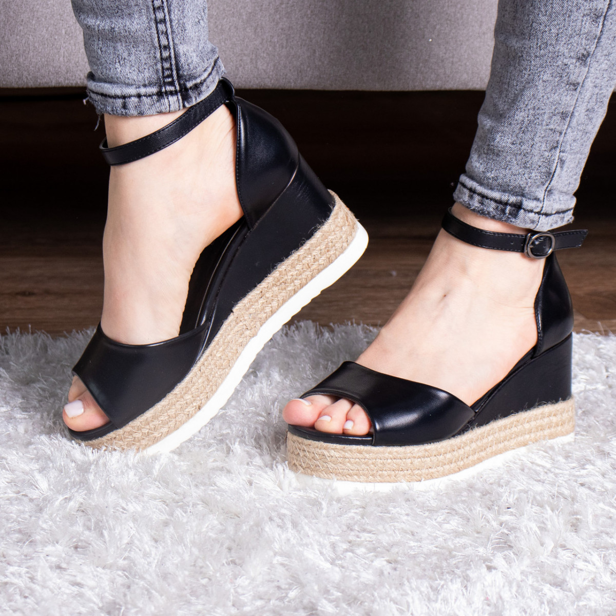 

Женские босоножки Shoes Bacabs 2761 36 размер 23.5 см Черный