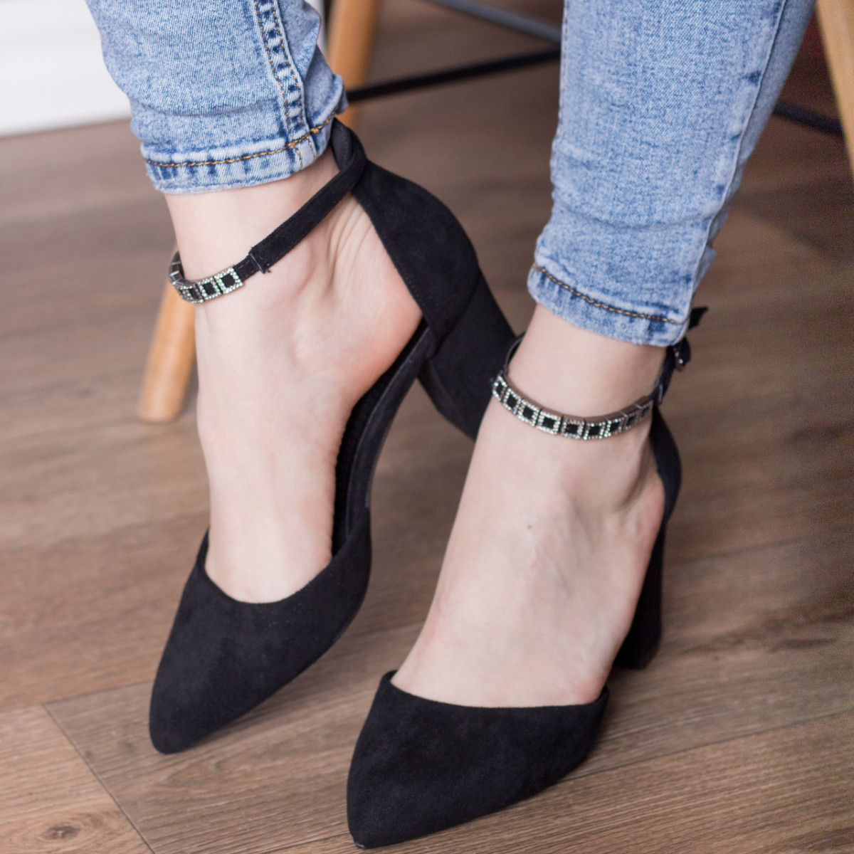 

Туфли женские Shoes Zada 2790 37 размер 24 см Черный