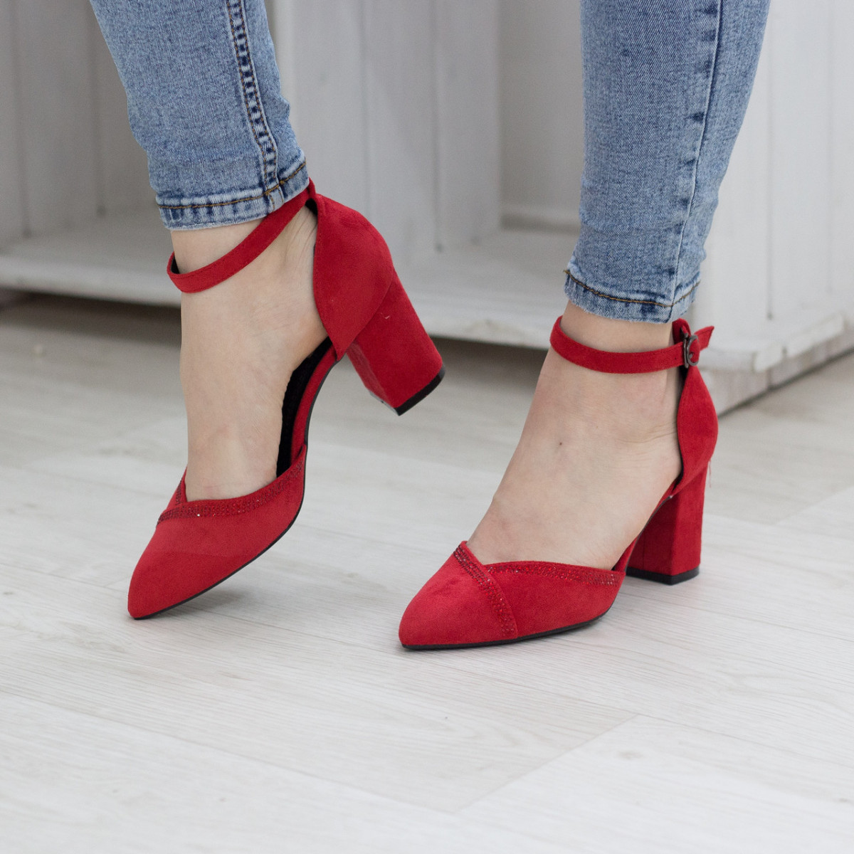 

Туфли женские Shoes Fabu 2796 36 размер 23.5 см Красный