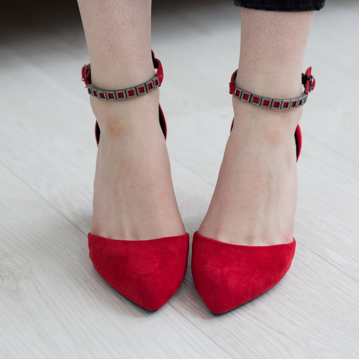 

Туфли женские Shoes Zada 2658 40 размер 25.5 см Красный