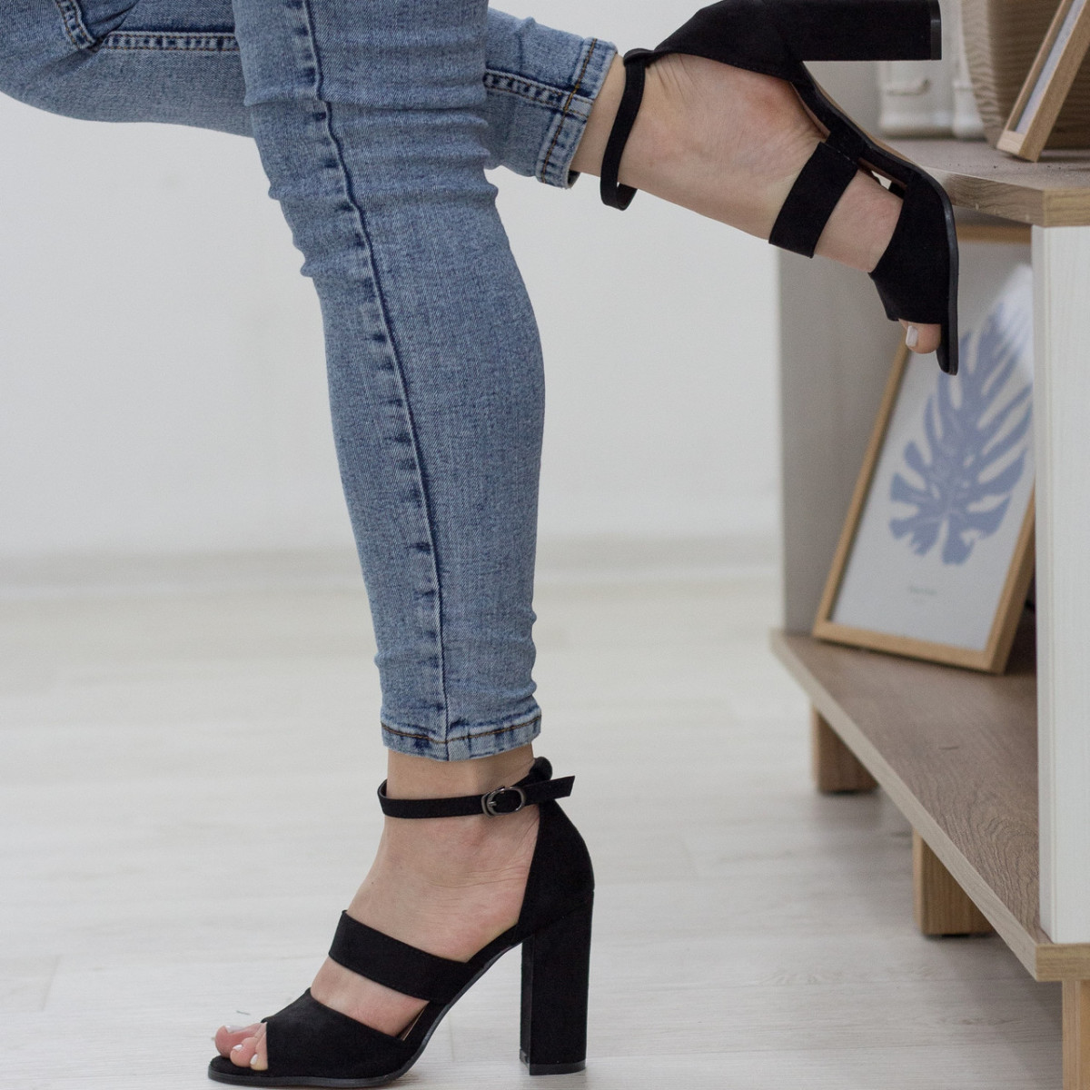 

Женские босоножки Shoes Fairfax 2803 36 размер 23.5 см Черный