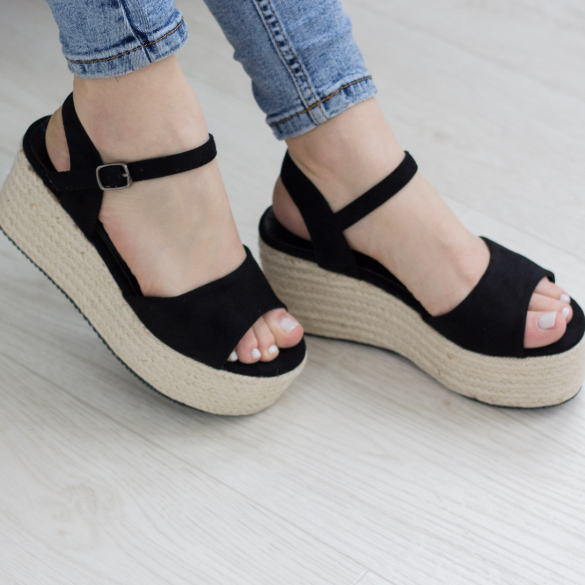 

Женские босоножки Shoes Usako 2679 40 размер 25.5 см Черный