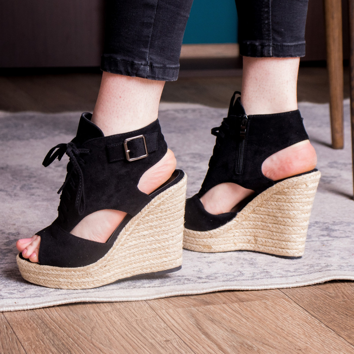 

Женские босоножки Shoes Iberio 2821 39 размер 24.5 см Черный