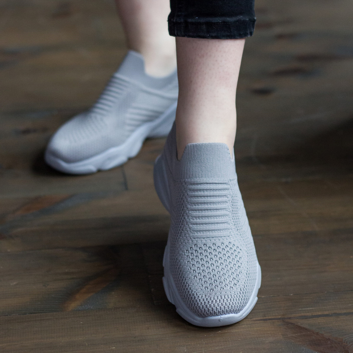

Кроссовки женские Shoes Ukka 2683 40 размер 25.5 см Серый