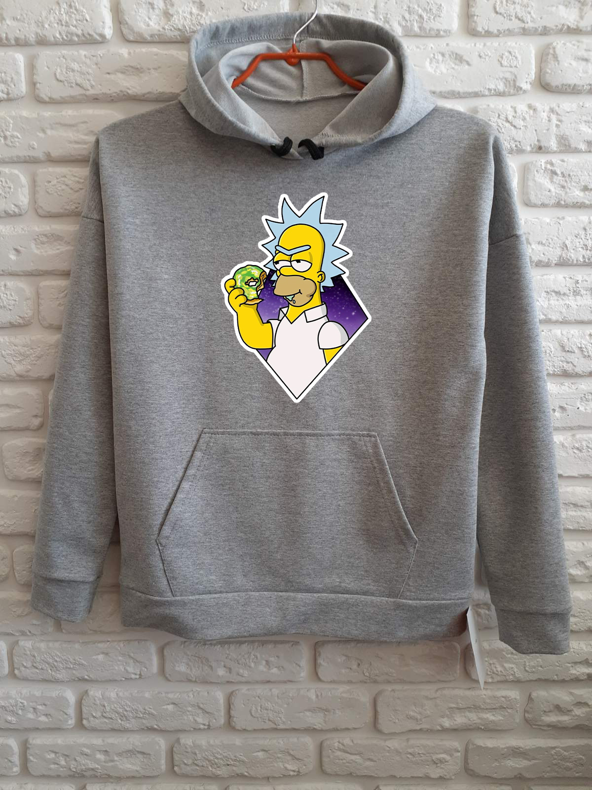 

Худи для мальчиков ArtSvet Рик и Морти (Rick and Morty) Серый 158 см MNWR1MSR
