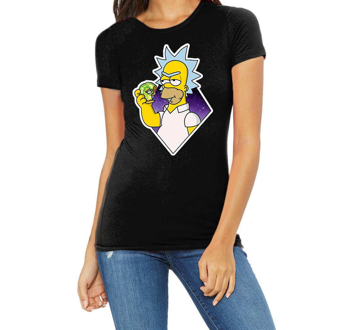 

Футболка для девочки ArtSvet Рик и Морти (Rick and Morty) Черный 116 рост NDWDFR1MCH