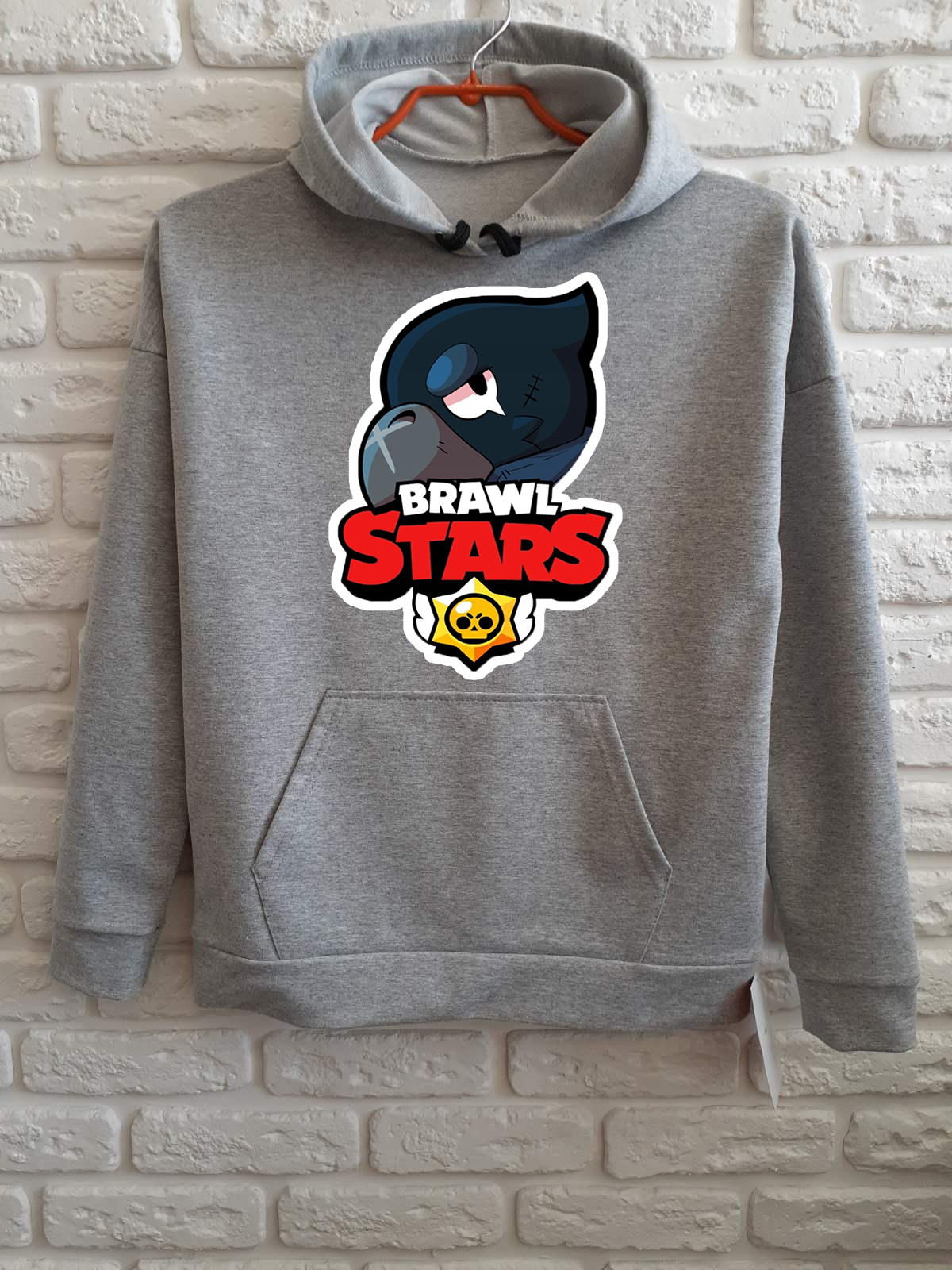 

Худи для мальчиков ArtSvet Бравл Старс (Brawl Stars) Серый 158 см HUDSART18BRW1