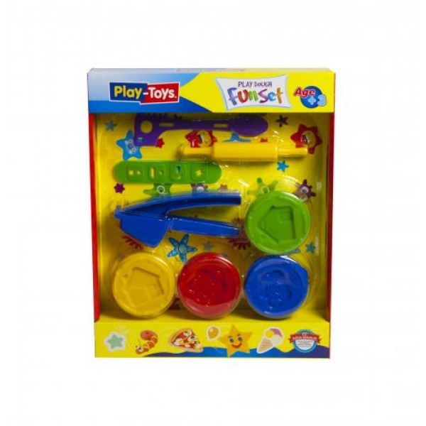 

Набор для лепки Play Toys "Funset" с инструментами 6785