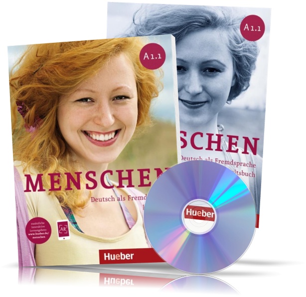 

Menschen A1.1, Kursbuch + Arbeitsbuch / Учебник + Тетрадь (комплект с дисками) немецкого языка