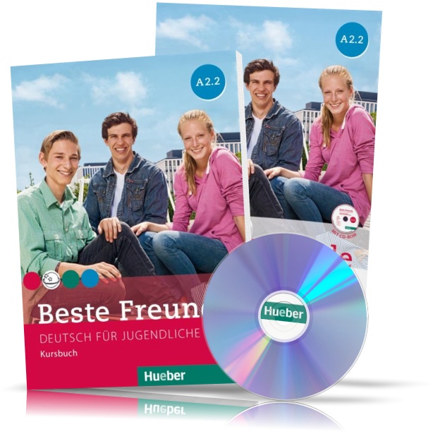 

Beste Freunde A2.2, Kursbuch + Arbeitsbuch + CD / Учебник + Тетрадь (комплект с диском) немецкого языка