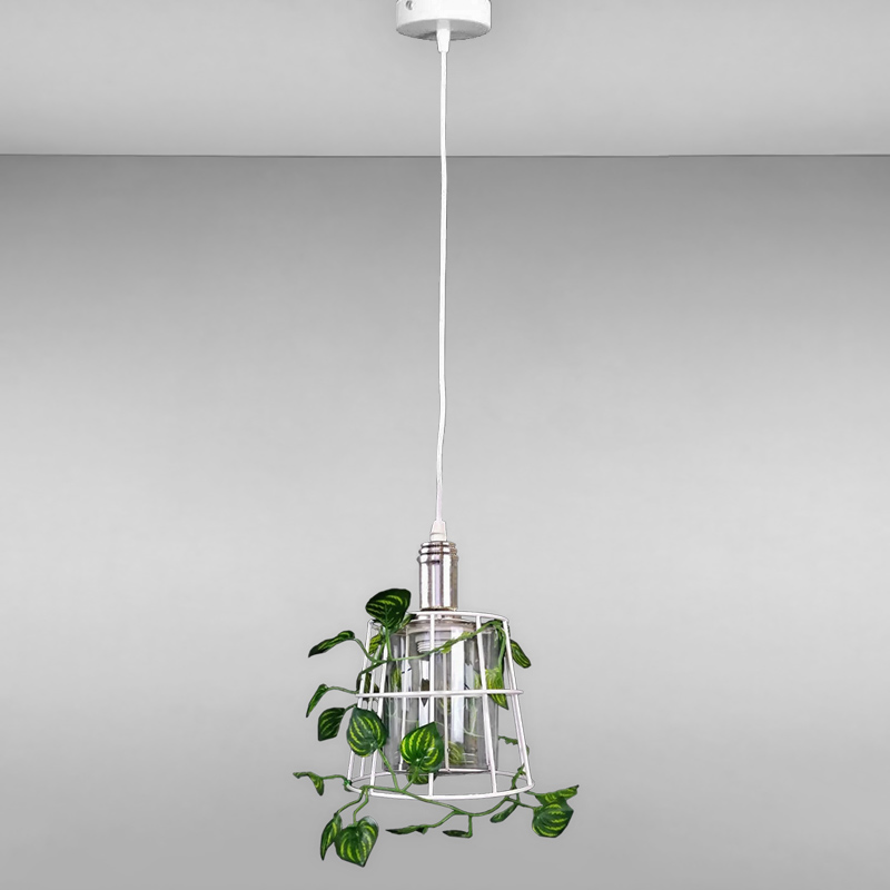 

Люстра підвісна Light House NM-15751/1A WT+CR+WT біла