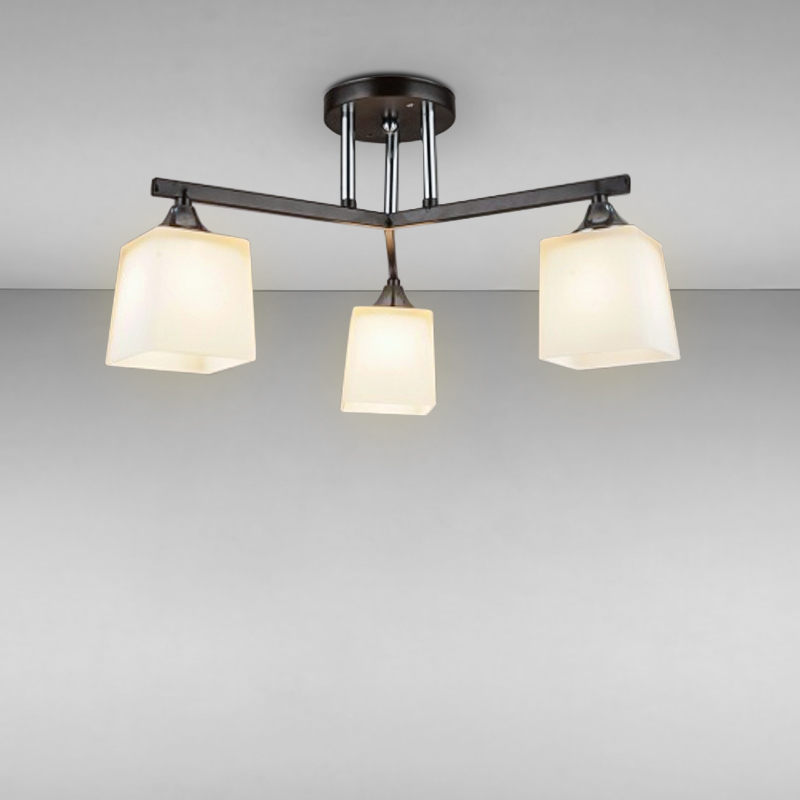 

Люстра стельова Light House NM-15745/3 чорна
