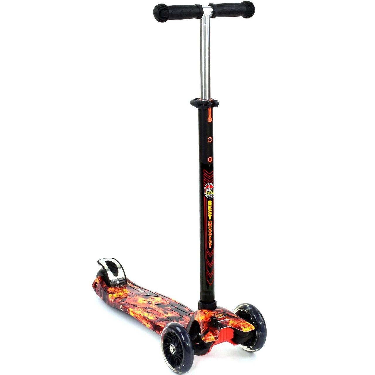

Трехколесный самокат Best Scooter MAXI Черный (А24661 / 779-1310)