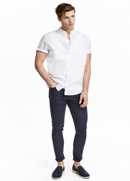 

Джинсы H&M 40 Темно-синие (1089-307)
