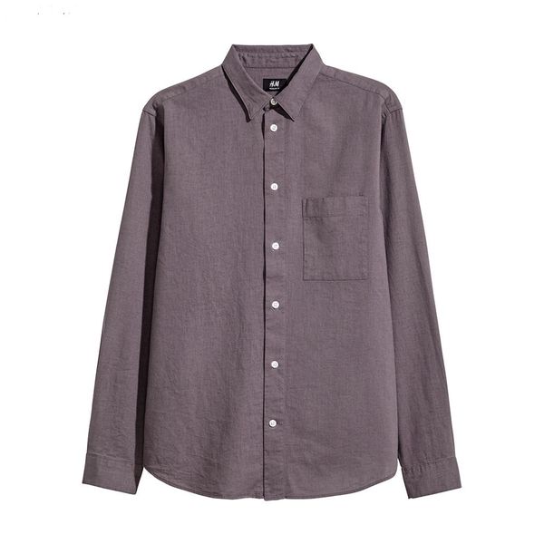 

Рубашка H&M S Серая (1200-921)