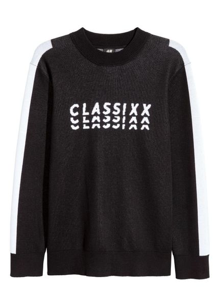 

Свитер H&M L Черный (1099-400)