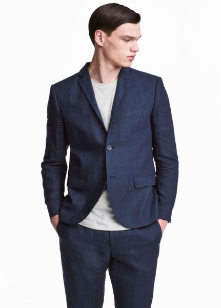 

Пиджак H&M 44 синий (1028-881)