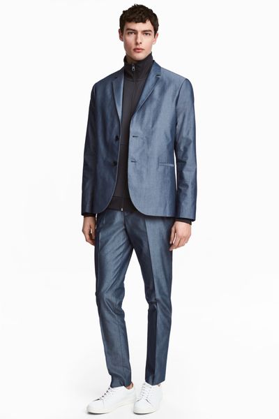

Брюки H&M 46 Синие (1200-483)