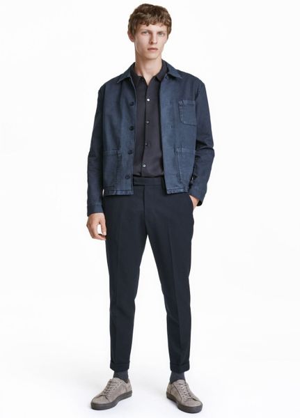 

Брюки H&M 44 Синие (1088-096)