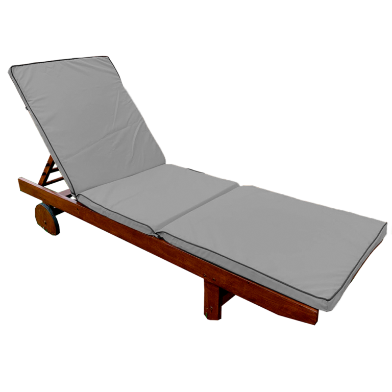 

Матрас на шезлонг Водоотталкивающий серия Prestige 190x60x4 Серый ( 3330 )