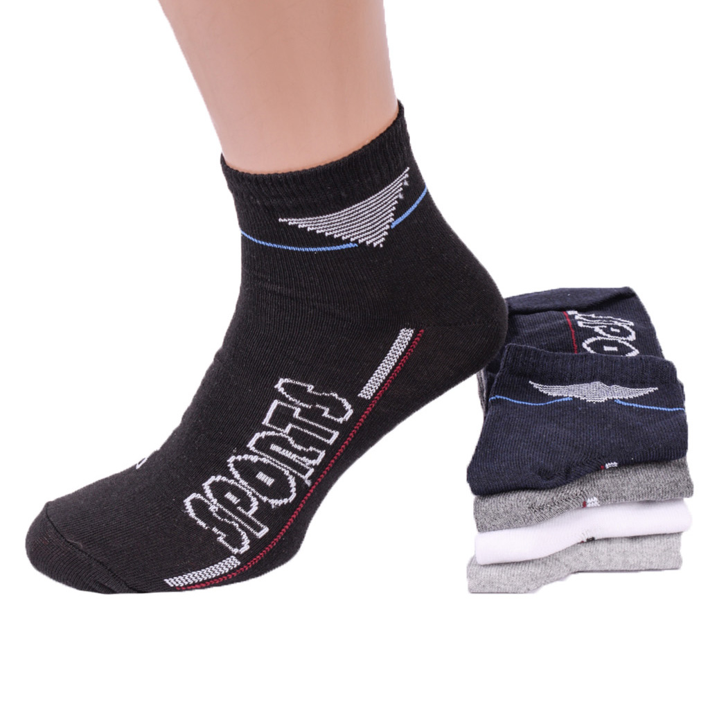 

Носки мужские короткие Потап Спорт AV546-68. В упаковке 12 пар. Размер 41-45