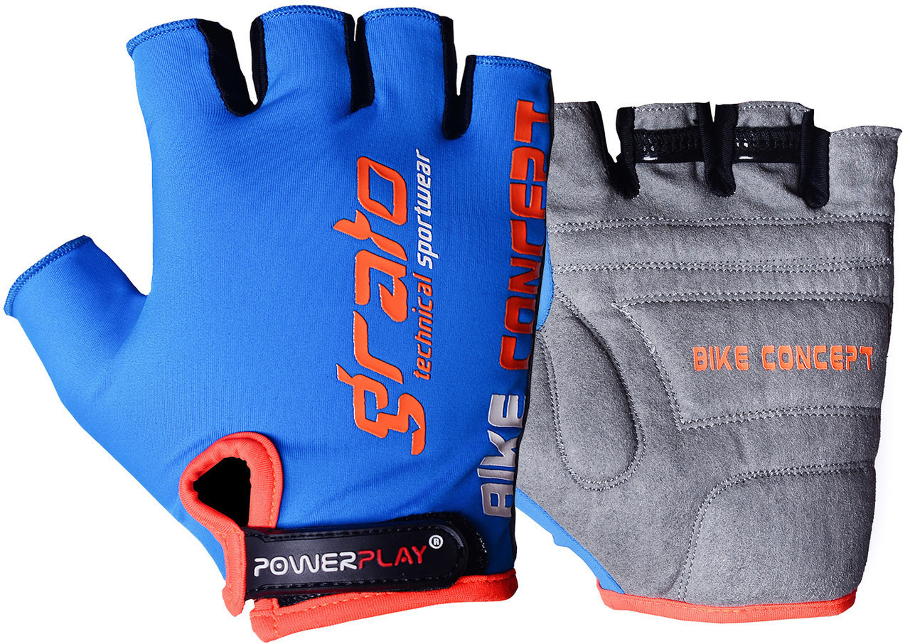 

Велоперчатки PowerPlay 5029G Blue L